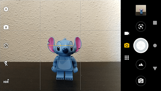 Visualizzazione griglia e livella