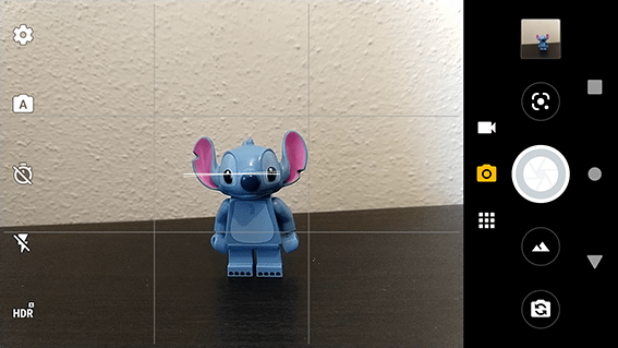 Visualizzazione griglia e livella