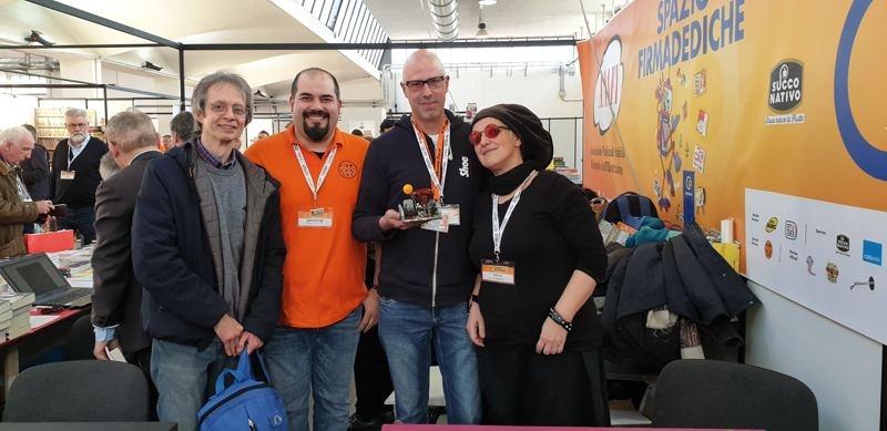 Iola Airaghi, Marco Soldi con la MOC Dylan Dog di Andrea Neri