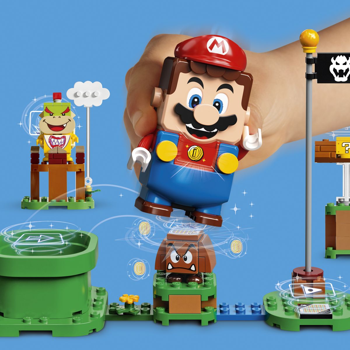 LEGO Super Mario blue