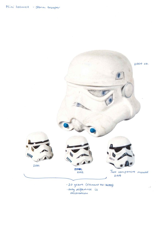 LEGO Idea House Archive StormTropperHelmet Protype 2001 20xx