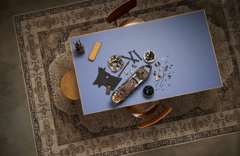 particolare del set 10365 nave di jack sparrow