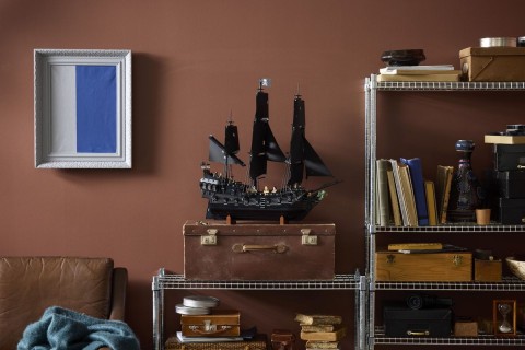 la nave del set 10365 nave di jack sparrow esposta