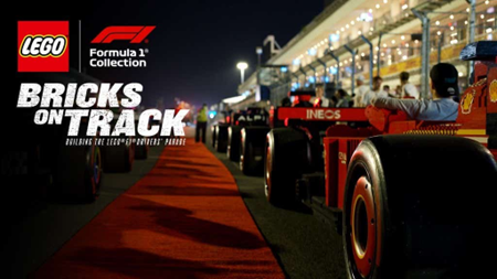 bricks on track trailer video del dietro le quinte della parata dei piloti di f1 a miami