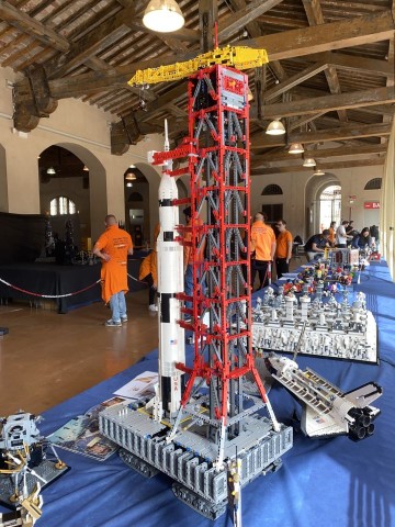 Esplorazione della Luna 20 Luglio 1969 al PisaBrickArt 2025