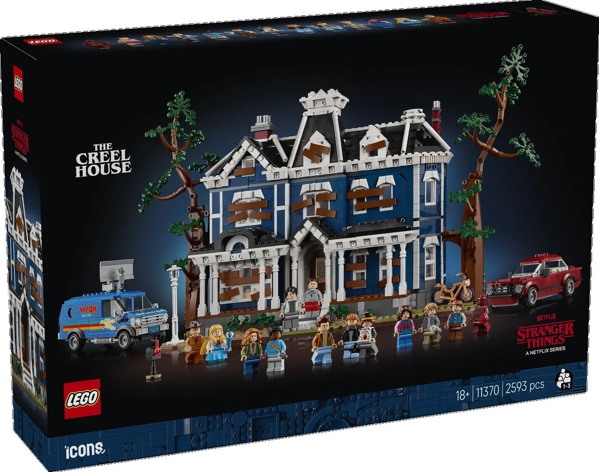 STRANGER THINGS: LA CASA DEI CREEL SET LEGO