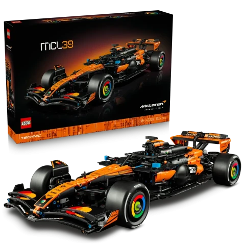 Eccellenza ingegneristica: il Gruppo LEGO presenta la McLaren MCL39 F1® LEGO® Technic™ vincitrice del campionato 2025
