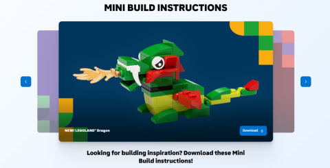 Cerchi l'inspirazione?? Visita le Mini Istruzioni di costruzione LEGO