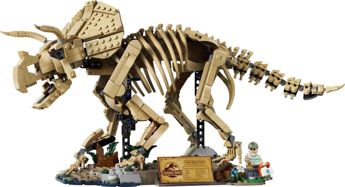 LEGO® Jurassic World Fossili di dinosauro: Triceratopo (77985) 