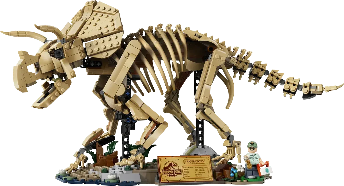 LEGO® Jurassic World Fossili di dinosauro: Triceratopo (77985) 