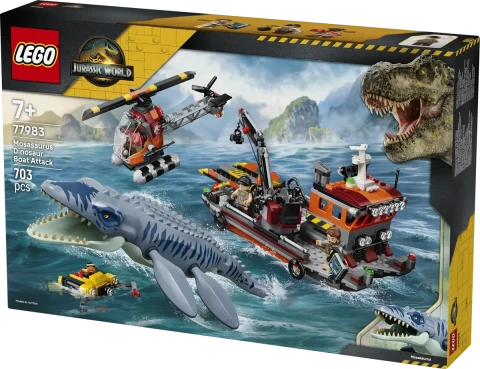 I NUOVI SET LEGO® JURASSIC WORLD PORTANO NUOVI DINOSAURI E COSTRUZIONI AI FAN DI TUTTE LE ETÀ