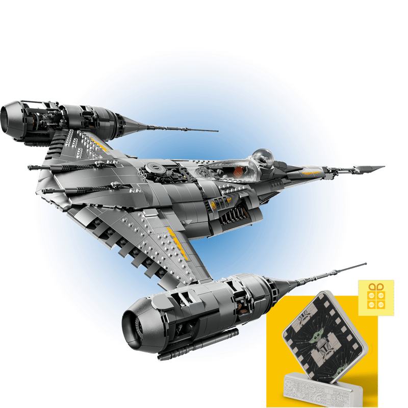 l'Esclusivo Starfighter™ N-1 del Mandaloriano (foto dal sito LEGO)