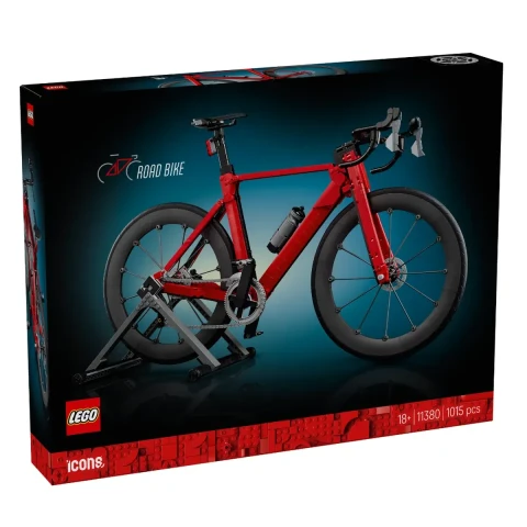 Presentata la Road Bike LEGO 11380 una bicicletta costruita in mattoncini lunga 60 cm sugli scaffali a giugno 2026