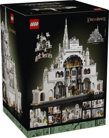 LEGO presenta il set LEGO® Icons 11377 Il Signore degli Anelli: Minas Tirith™