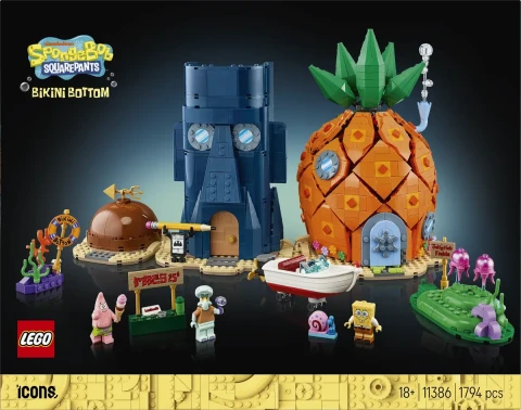 Presentati i primi set LEGO®  Spongebob dedicati agli adulti