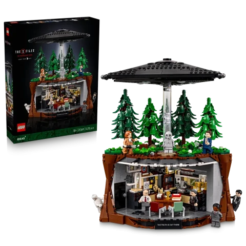 Il Gruppo LEGO collabora con Gillian Anderson per presentare il set LEGO® Ideas “X-Files” 21369