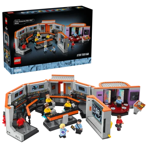 Presentato il set LEGO® Icons 11385 Star Trek: U.S.S. Enterprise NCC-1701™ Bridge