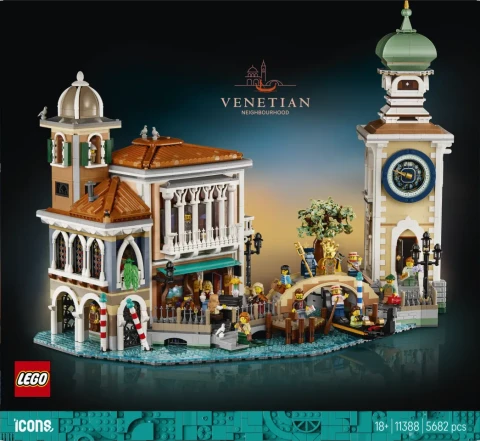 Ciao, Venezia: il Gruppo LEGO lancia un nuovo set della linea Icons