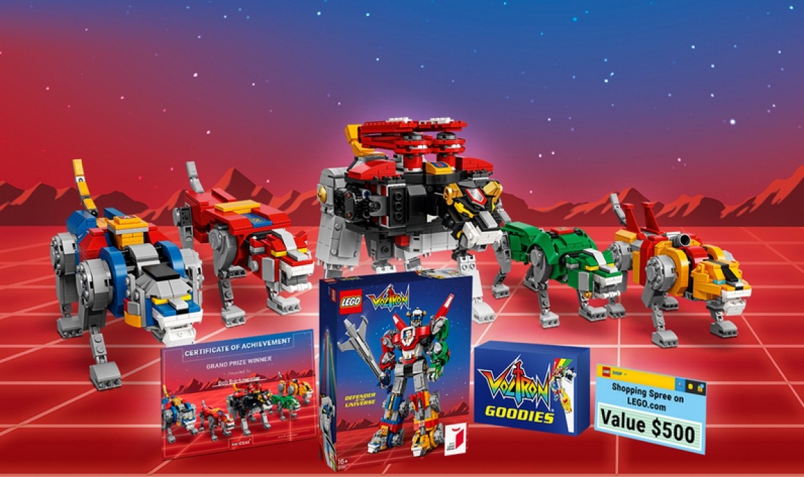 Concorso LEGO® IDEAS "Crea la tua scena Voltron più fantasiosa!"