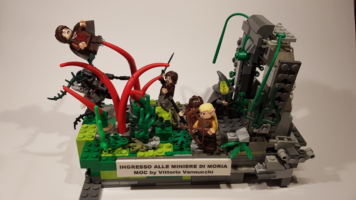 LOTR - Ingresso alle miniere di Moria - Moc di Vittorio Vannucchi