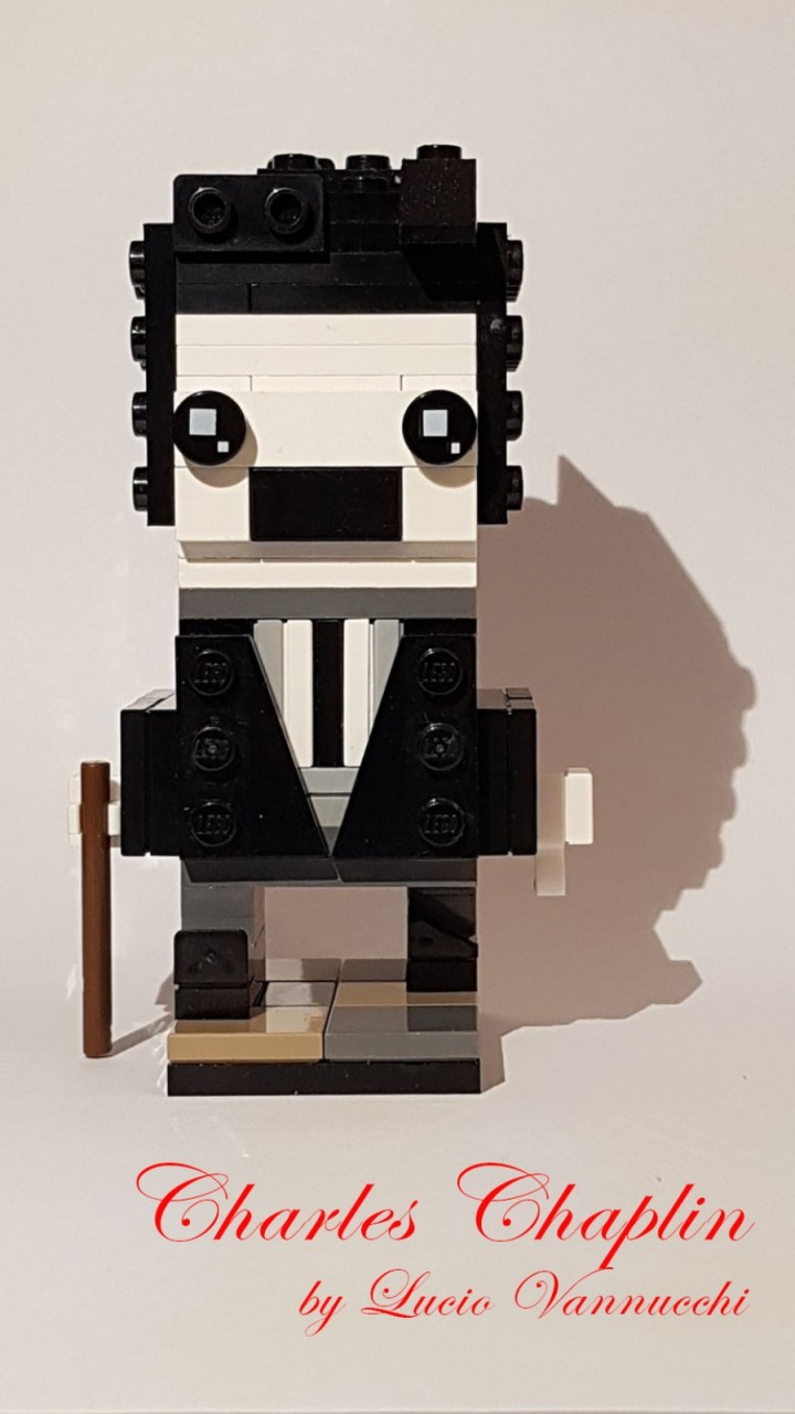 Charles Chaplin Brickhead MOC