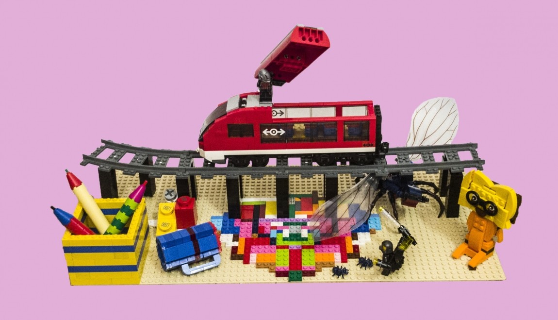 Ant-Man vs. Calabrone - Moc di Vittorio Vannucchi