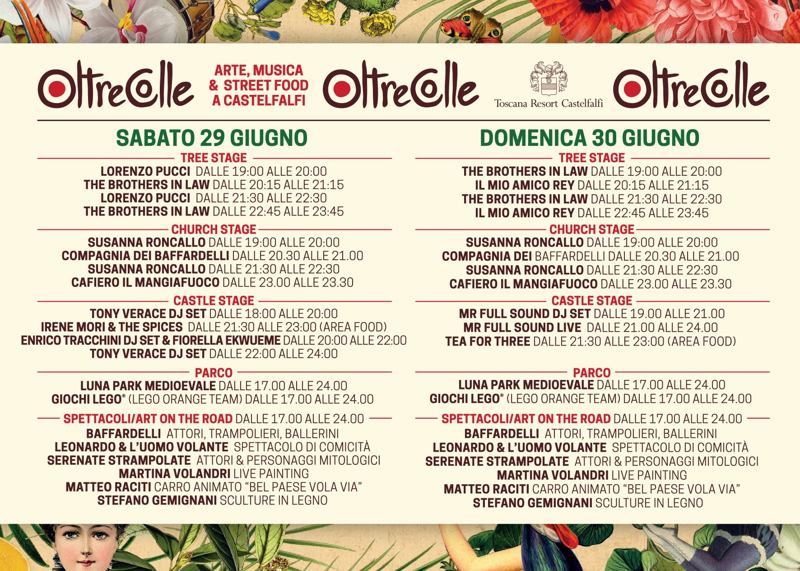 Oltrecolle Programma