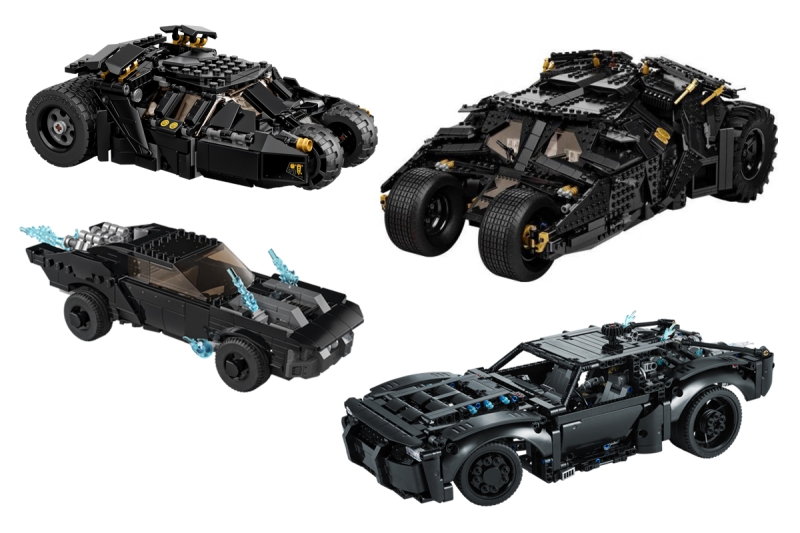 Le nuove Batmobili LEGO® del 2022 realizzate in mattoncini dai film "The Batman" e del "Cavaliere oscuro" - Parte 4