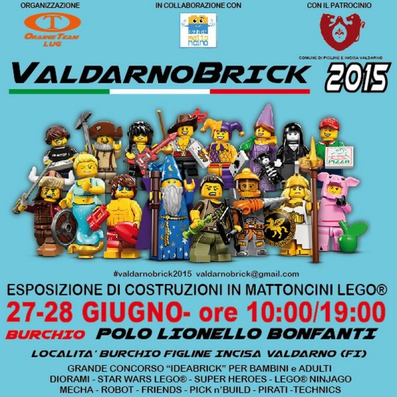 OrangeTeam al "Valdarno Brick" 27-28 GIUGNO