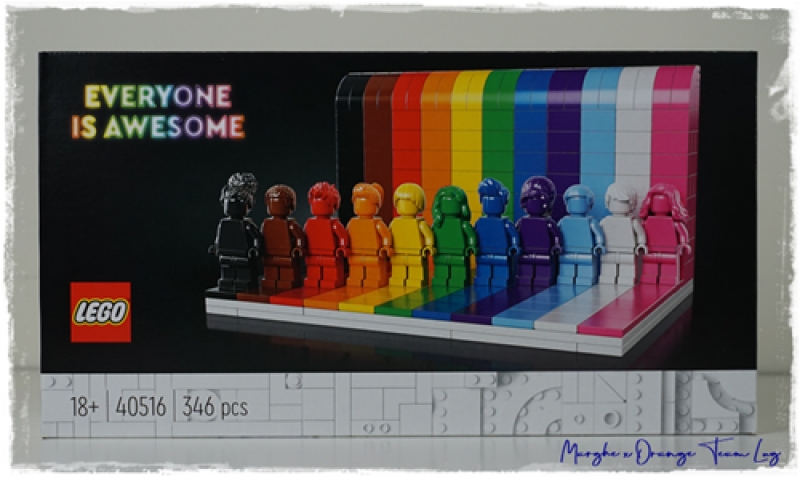 SET LEGO® 40516 EVERYONE IS AWESOME: positività e gentilezza per "Tutti sono fantastici"
